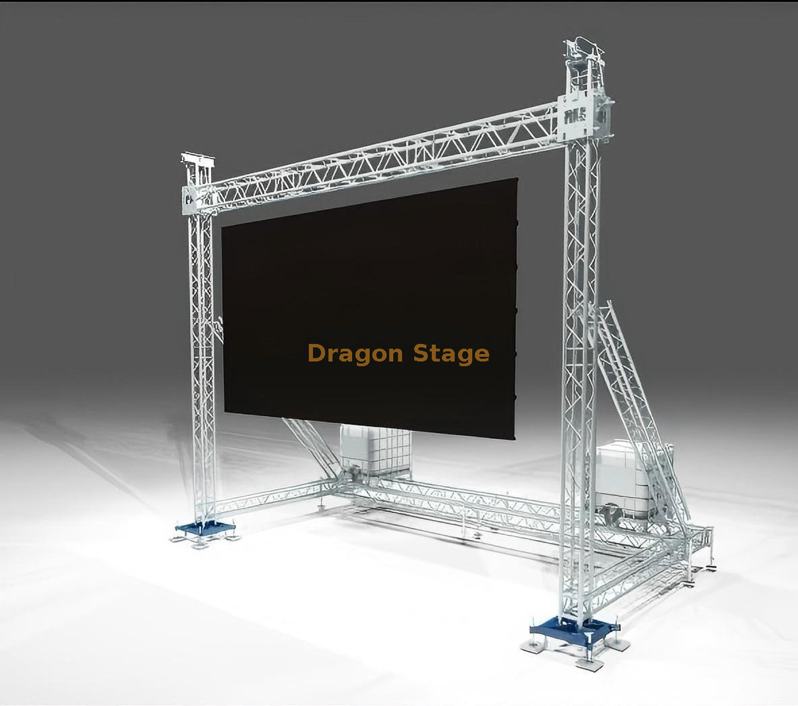 Rigging Post Post de soporte Pantalla de pared Sistema de armadura 6x6m 6x6m