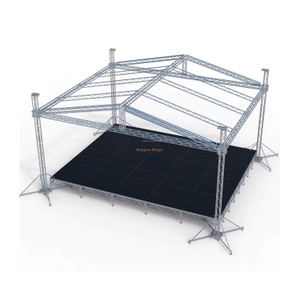 Sistema de armadura de iluminación de audio y música de aluminio personalizado 12x10x9m