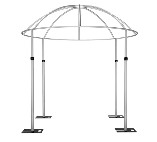 tubo de domo y cortinas
