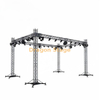 Silver Color Lifting Truss Square Spigot Lighting Stand Terrs 9x7x8m