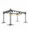 Silver Color Lifting Truss Square Spigot Lighting Stand Terrs 9x7x8m