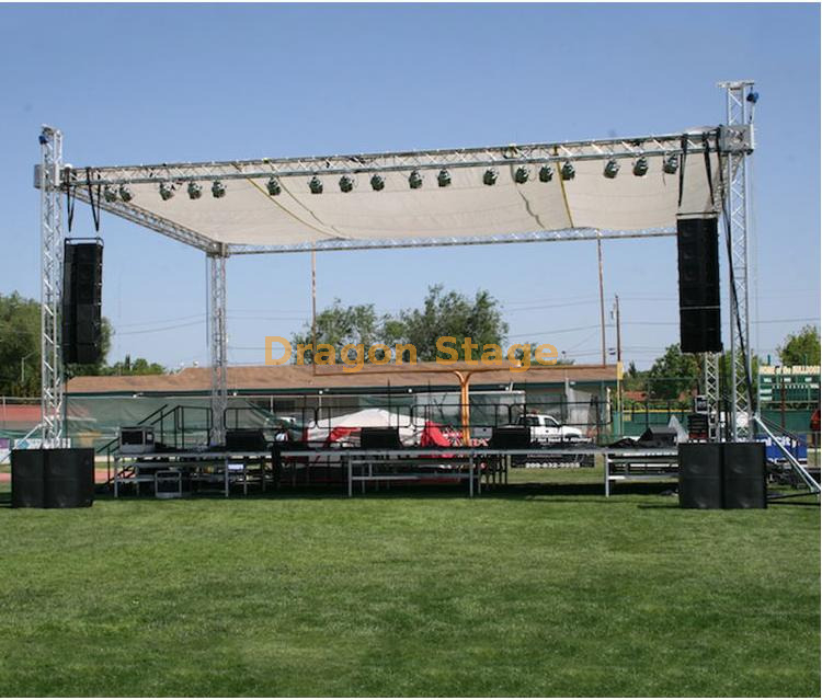 Evento de aluminio modular Sistemas de truss 10x7x6m