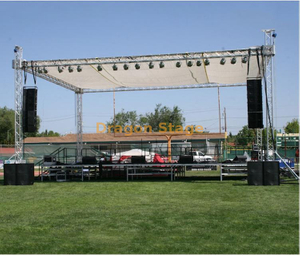Evento de aluminio modular Sistemas de truss 10x7x6m