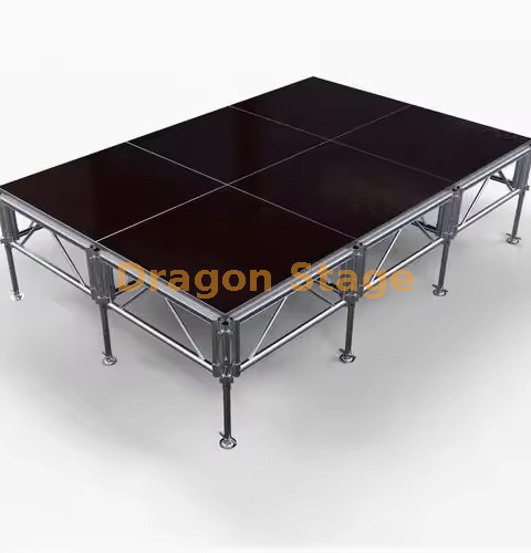 Mini Tarima Escenario para Espect&aacute;culo 3,66x2,44m (1)