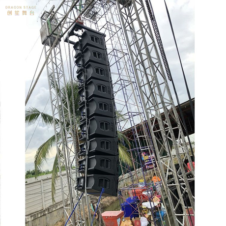 Ascensor Aluminio Altavoz al aire libre Truss