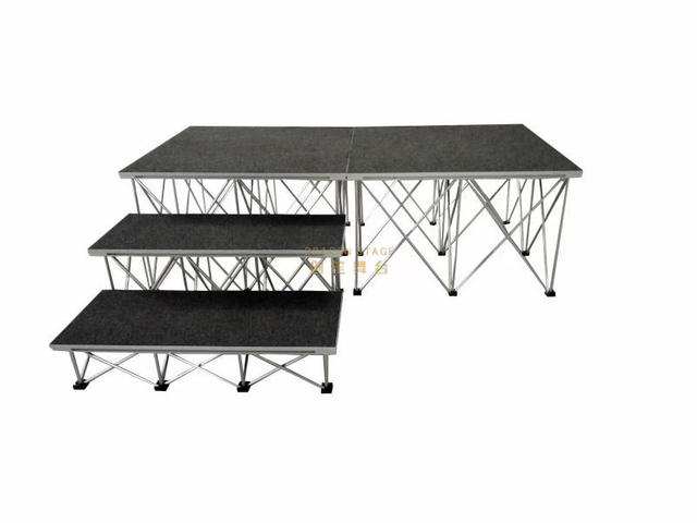 Aluminio Portable Spider Stage Risers