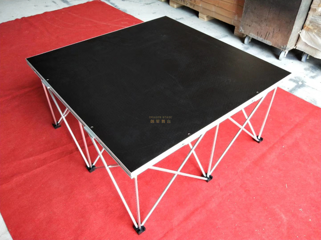 Aluminio plegable escenario elevadores 4x4