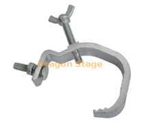 Abrazadera de aluminio para luces de escenario para armazones y aparejos de iluminación (tubo de 40 a 55 mm)