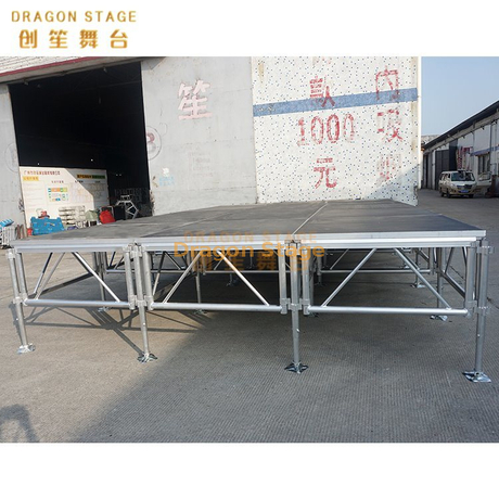 Soporte de aluminio portátil para escenario al aire libre