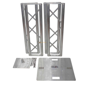 Paquete de aluminio del braguero del tótem de la torre de la flexión del tornillo ajustable los 6.56ft o los 3.28ft
