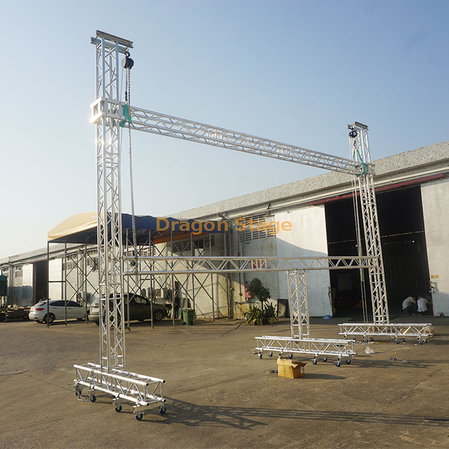 Sistema llevado portátil de aluminio los 8x10m del braguero de la pantalla para el concierto al aire libre