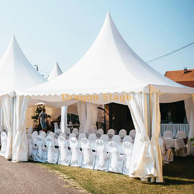 Carpa de carpa para bodas, fiestas en el patio trasero, eventos, pagoda al aire libre