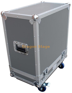 Flight Case de aluminio para equipos de iluminación de conciertos y fiestas