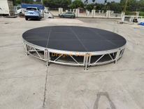 4m de diámetro 1.2-2m de alto High Custom Round Hollch Church Diseño de etapa 2020