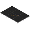 Escenario rápido móvil modular de aluminio de 12' x 8' - Plataforma de rendimiento portátil de altura ajustable (8' a 40')
