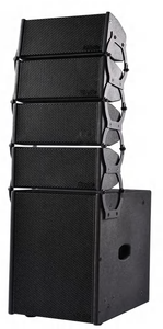 HL2450 Altavoz dual de matriz lineal pasiva de 4 pulgadas para eventos pequeños, iglesias y sistemas de sonido para conferencias