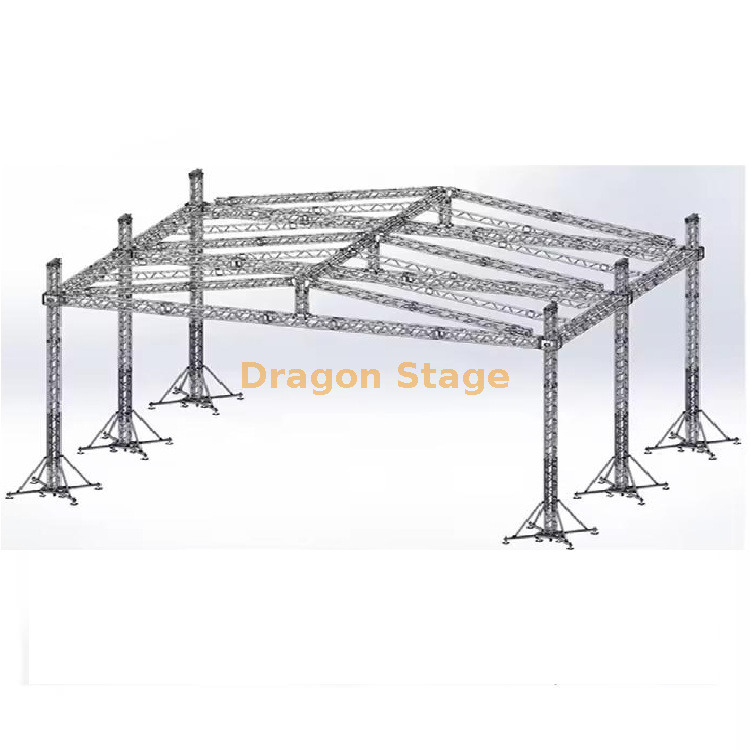 Sistema de armadura de techo móvil de 20x15x10m para eventos