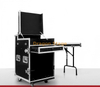 Gabinete rack profesional Flight Case 12U / 16U para equipos de audio