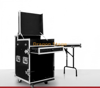 Gabinete rack profesional Flight Case 12U / 16U para equipos de audio