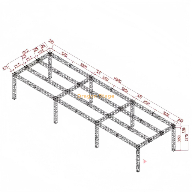 Obstáculo Ninja Warrior Entrenamiento físico Marco de armadura 20x6x3m