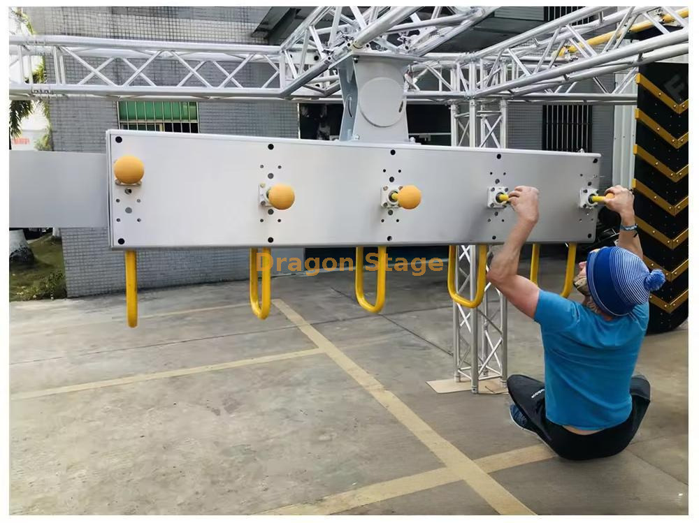 Ninja Traverse Cajas con Monkey Bar