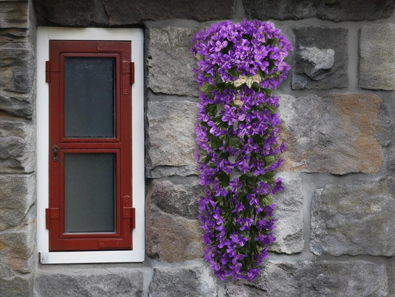 Flores falsas de plástico: el sueño verde de la primavera eterna