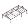 Sistema de armadura de techo para eventos al aire libre de aluminio de alta resistencia de 18x36x8m - Estructura de escenario de estadio de triple rejilla de 8m de altura