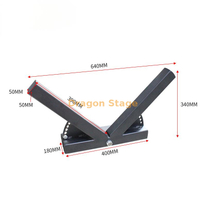 Paneño de soporte de soporte de pared LED ajustable de ángulo de armadura de layher