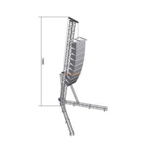 Soporte de truss de aluminio ligero Torre PA 12m