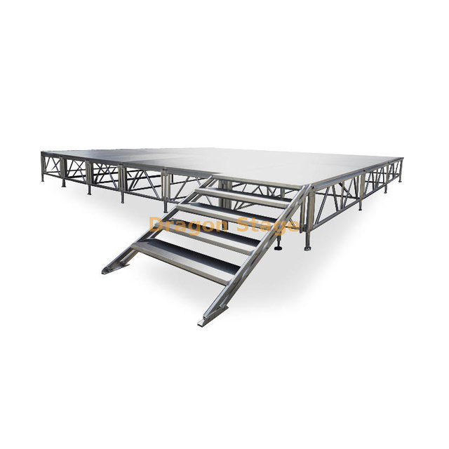 Etapa de concierto al aire libre portátil personalizado para la venta 7.32x7.32m