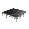 Venta de concierto al aire libre portátil de aluminio barato/escenario móvil plegable 12x12ft