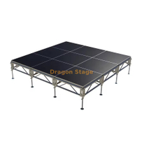 Venta al aire libre de aluminio portátil de la etapa del concierto/etapa plegable móvil el 12x12ft