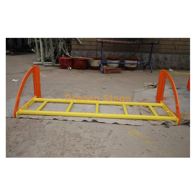 Escalera recta montada en la pared y accesorio (2m)