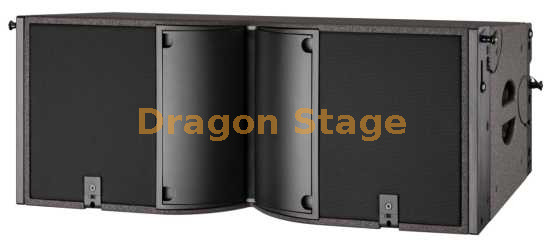 Paquete de sistema PA profesional para conciertos con 16 líneas duales-12 + 10 subwoofers duales-18