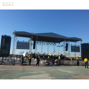 Armadura de luz y sonido de escenario al aire libre de aluminio