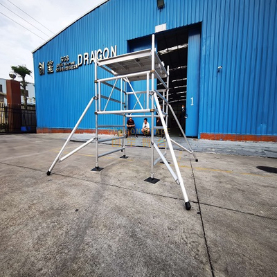Rolling Mobile Tower Scaffolder plegable