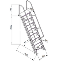 escaleras de trabajo