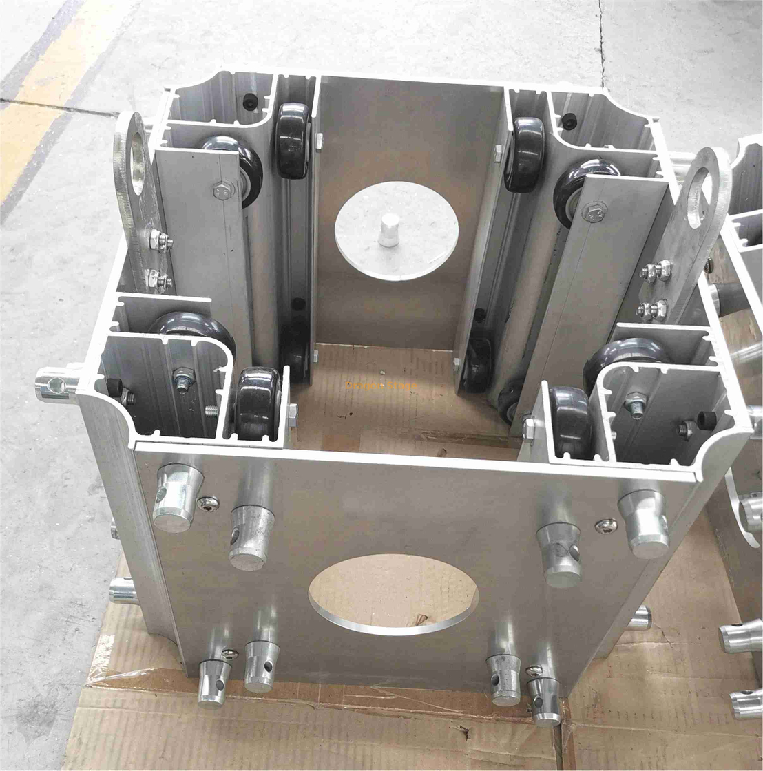 Bloque de manga de soporte en el suelo para pilar de armadura F34 que conecta F34 y Beam de armadura F44 