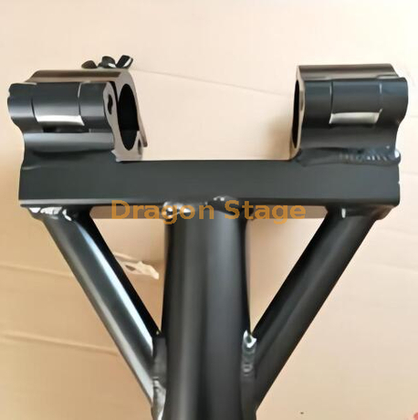 Cams de brazo de la varilla telescópico de aluminio personalizado para la luz del escenario, cabezal con luz en movimiento con gancho 