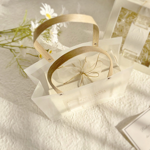 Cajas de cartón de regalo con base y tapa transparente de lujo con impresión personalizada al por mayor con cinta y ventana transparente