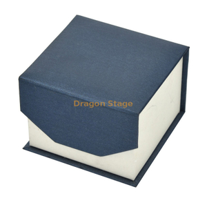 Caja de madera que empaqueta la fábrica cus Custom Book Shape Small Paper Watch Box para mujeres