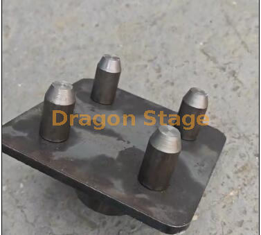 Horquilla de espiga de escenario Ringlock de acero resistente 