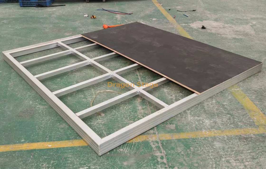 Plataforma de escenario Ringlock de alta resistencia de 2 mx 2 m