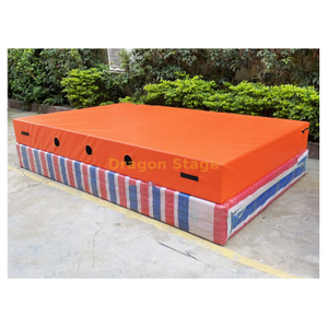 Obstáculo PVC FUMA CUBIERTA Ninja guerrera Mat de naranja