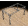 Global Truss 10'x20'x10' stand de feria comercial/sistema de exhibición Modular F34 Box Truss
