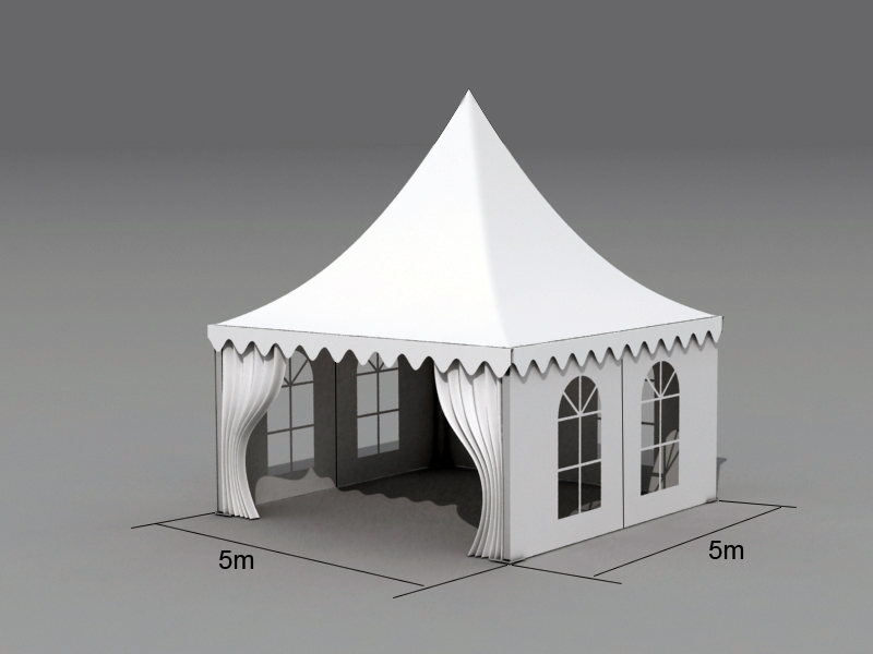 Carpa para eventos pagoda de 5x5m