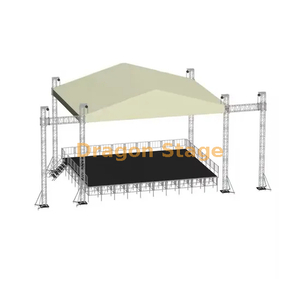 Sistema de armadura de escenario de aluminio de concierto 7x7x8m