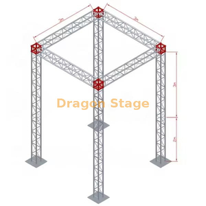 200x200mm mini ardor de truss stand truss 3x3x5m