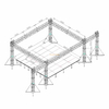 Evento de luces de escenario al aire libre de aluminio truss 9x8x5m