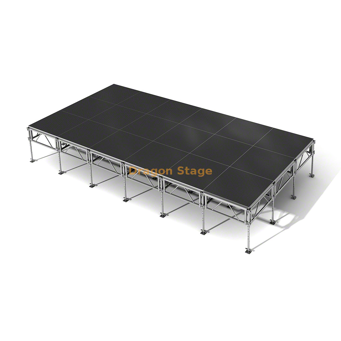 Plataforma de escenario de concierto modular de aluminio 7.32x3.66m （24x12ft）